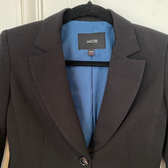 Jacob XS Black Suit Jacket - Picture 2 of 8